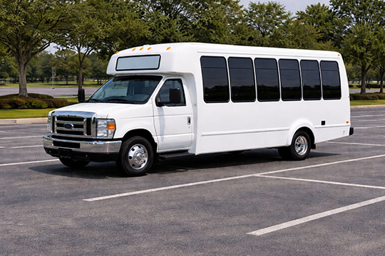 20-passenger minibus available for charter in Hutto, TX