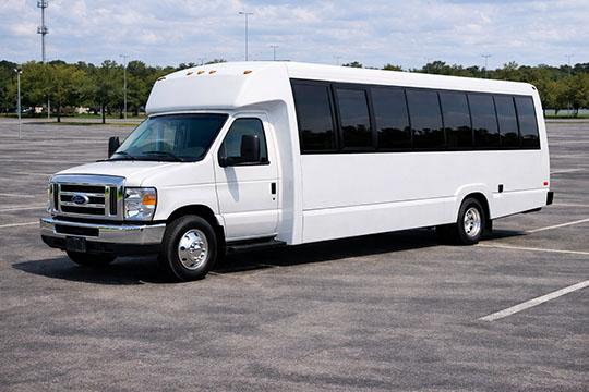 25-passenger minibus available for charter in Hutto, TX